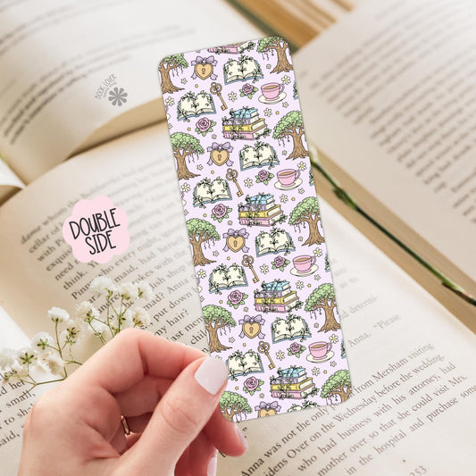 Enchanted Forest Bookmark / Whimsical Bookish Bookmark / Book Lover Gift / Bookish Merch / Reading Lover