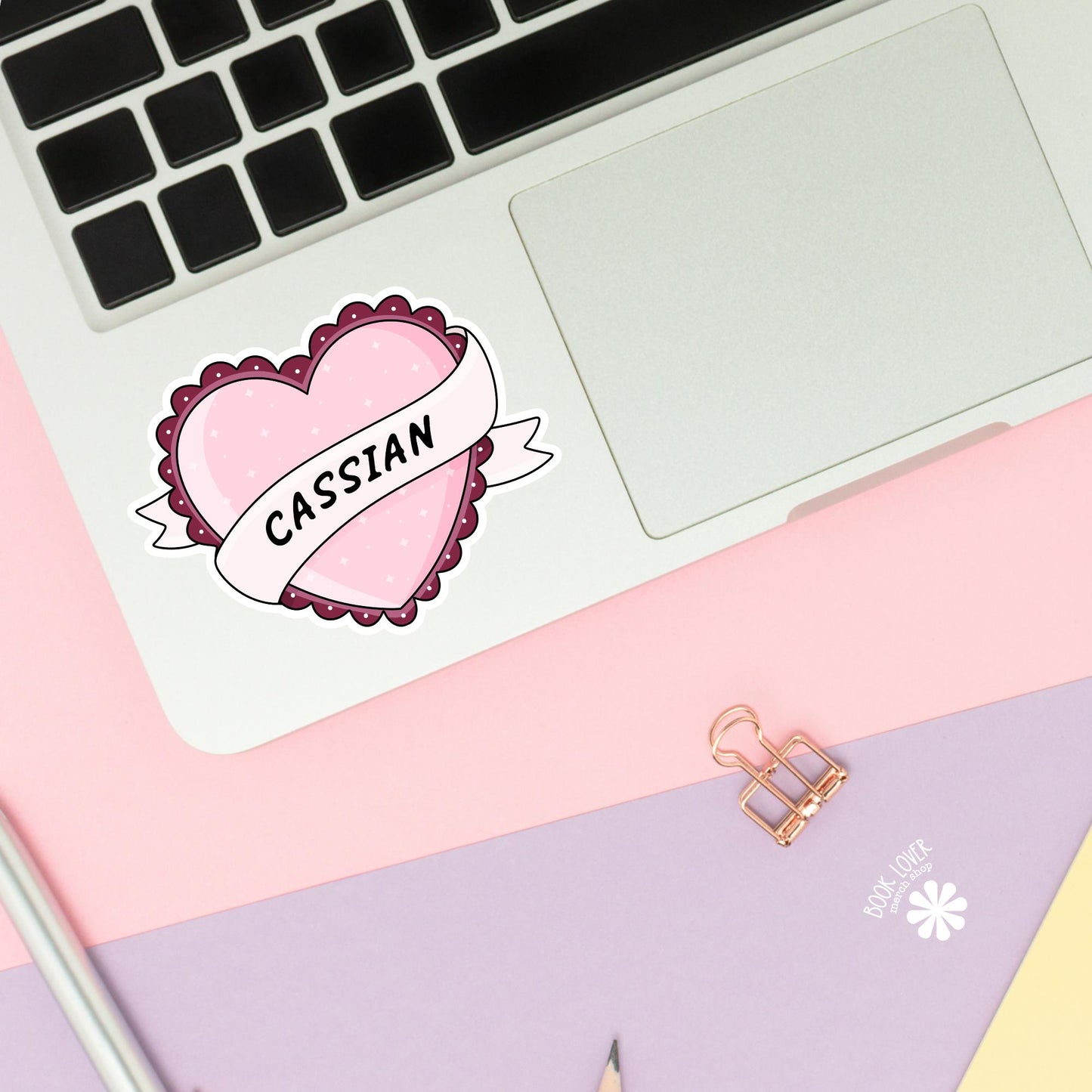 Cassian Stickers / ACOTAR / Bookish Stickers / Book Lover Gift / Bookish Merch / Kindle Sticker / Romantasy Reader / Reading Lover