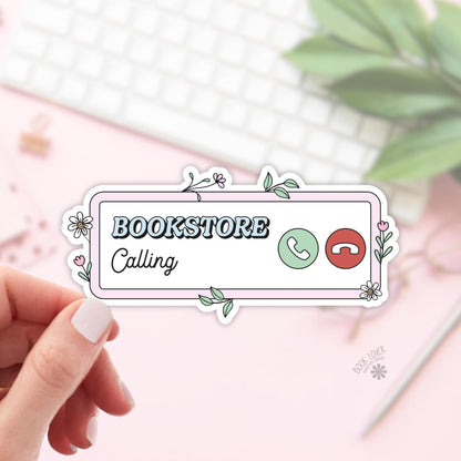 Bookstore Calling Stickers / Bookish Stickers / Book Lover Gift / Bookish Merch / Kindle Sticker / Smut Reader / Reading Lover / E-Reader