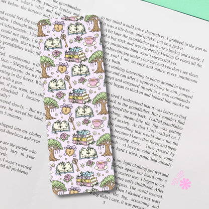 Enchanted Forest Bookmark / Whimsical Bookish Bookmark / Book Lover Gift / Bookish Merch / Reading Lover