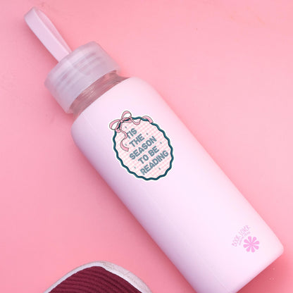 Tis The Season To Be Read Stickers / Winter Bookish Stickers / Book Lover Gift / Christmas Bookish Merch / Kindle Sticker / Reading Lover