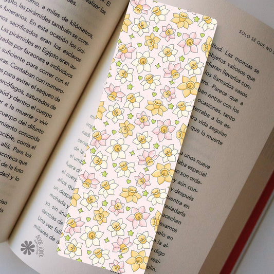 The Daff Flower Bookmark / Floral Bookish Bookmark / Book Lover Gift / Bookish Merch / Smut Reader / Reading Lover