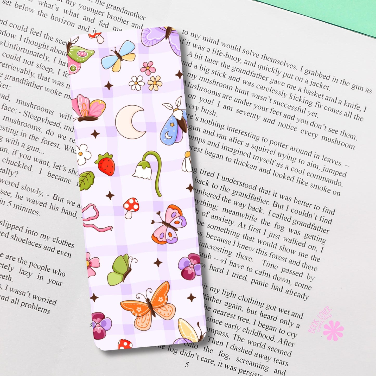 Butterfly Bookmark / Summer Beach Reading Accessory / Book Lover Gift / Bookish Merch / Reading Lover