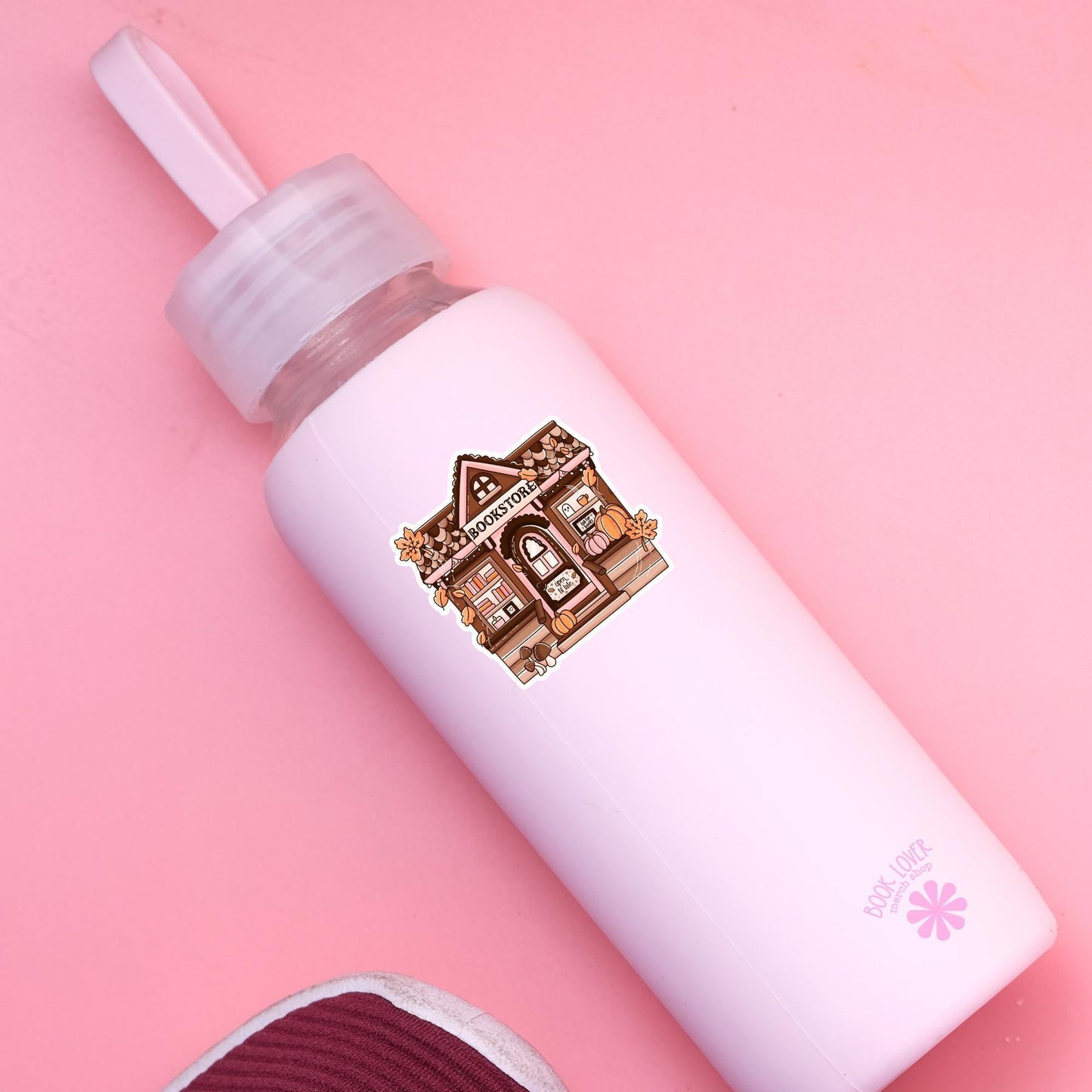 Autumn Bookstore Stickers / Bookish Stickers / Book Lover Gift / Bookish Merch / Kindle Sticker / Smut Reader / Reading Lover / E-Reader