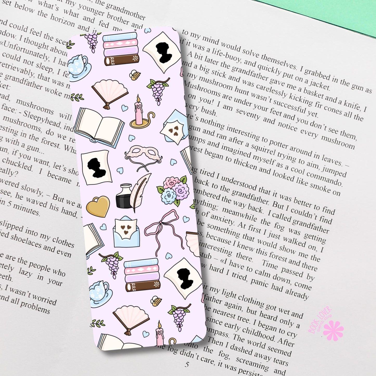 Bridgerton Bookmark / Historical Romance Bookish Bookmark / Book Lover Gift / Bookish Merch / Romance Reader / Reading Lover