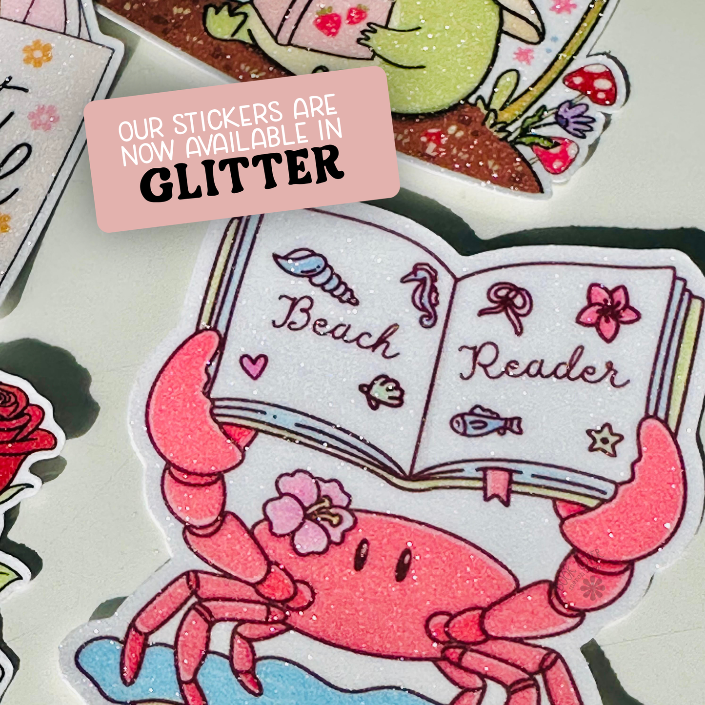Summer Window Stickers / Bookish Stickers / Book Lover Gift / Bookish Merch / Kindle Sticker / Smut Reader / Reading Lover