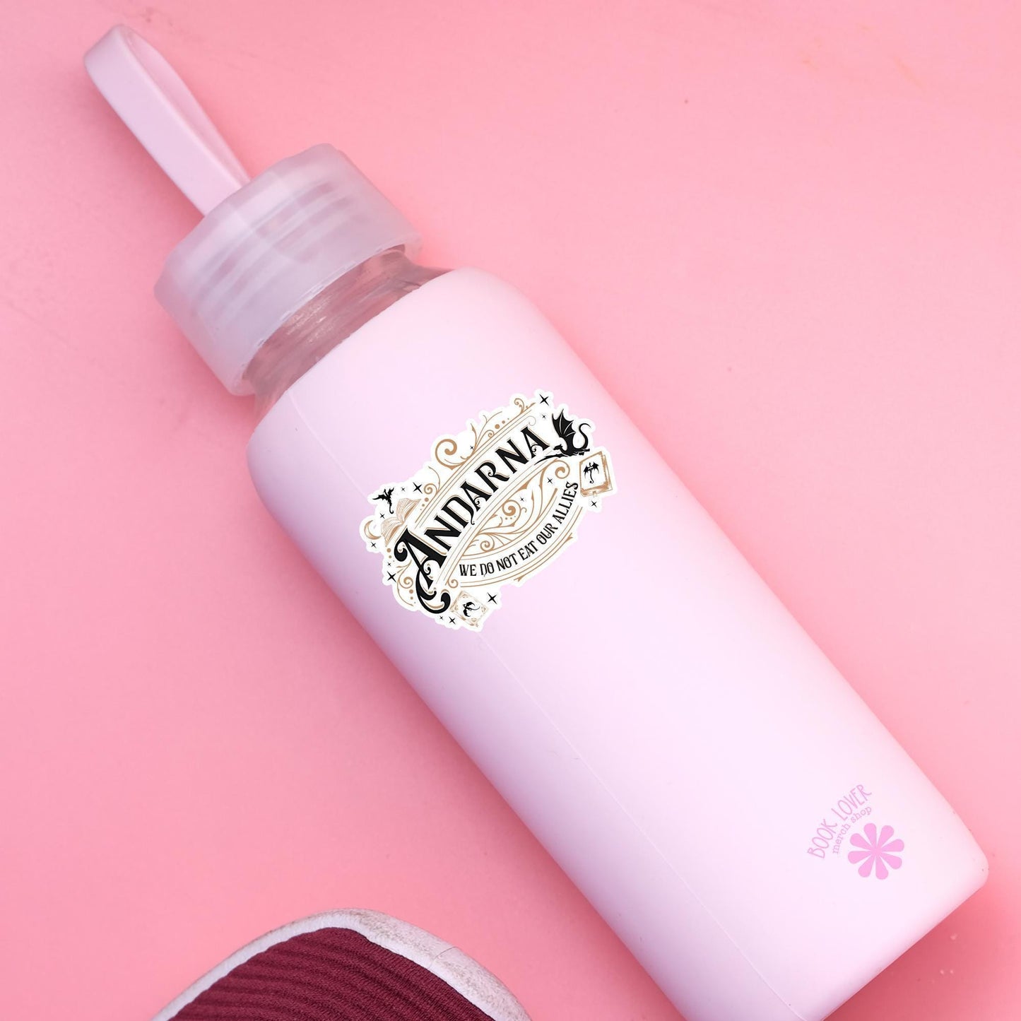 Andarna We Do Not Eat Our Allies Stickers / Bookish Stickers / Book Lover Gift / Bookish Merch / Kindle Sticker / Reading Lover / E-Reader