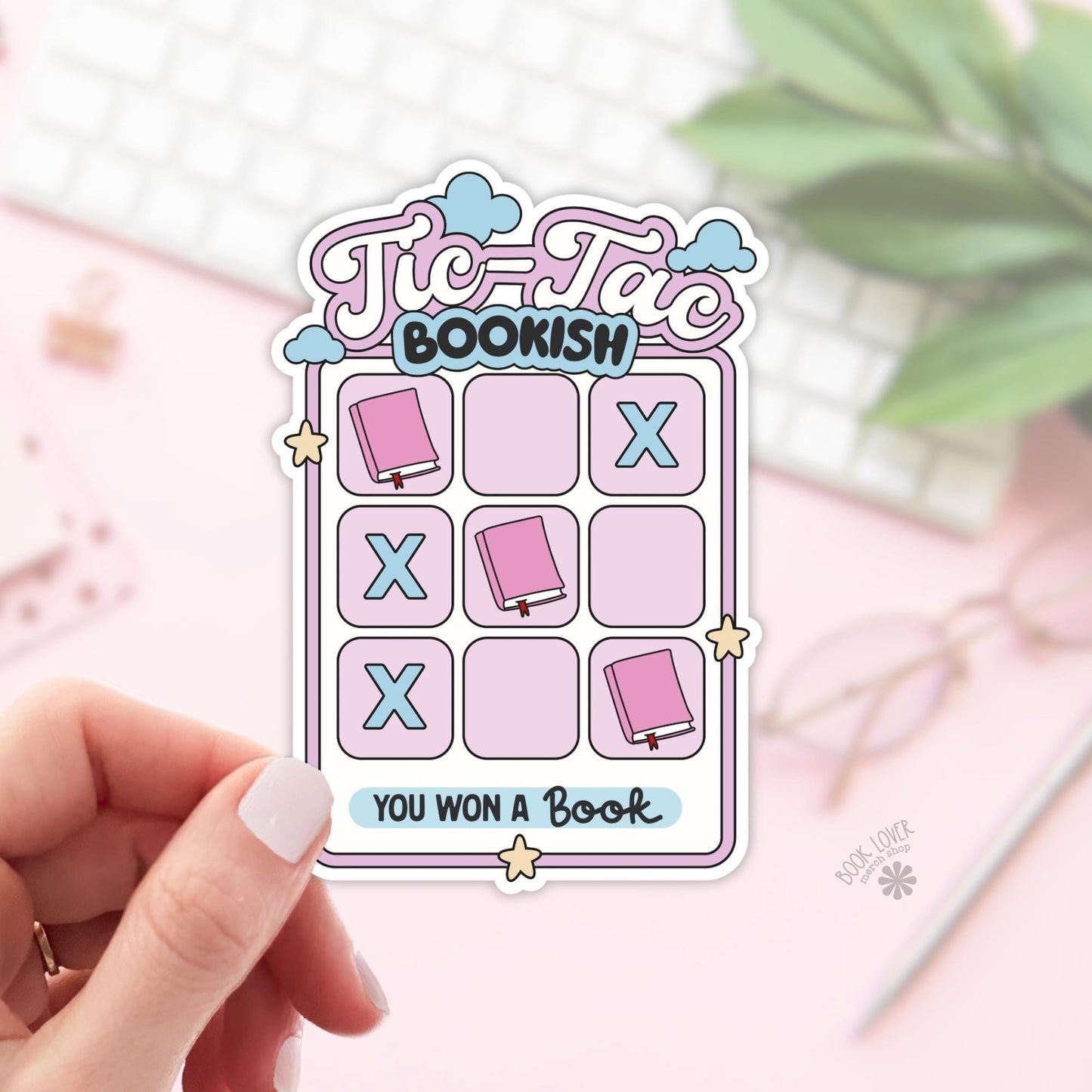 Tic Tac Bookish Stickers / Bookish Stickers / Book Lover Gift / Bookish Merch / Kindle Sticker / Smut Reader / Reading Lover / E-Reader