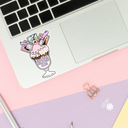 Multiple Deleters Club Stickers / Bookish Stickers / Book Lover Gift / Bookish Merch / Kindle Sticker / Dark Romance Reading Lover