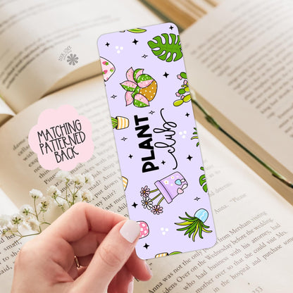 Plant Club Bookmark / Monstera Bookish Bookmark / Book Lover Gift / Bookish Merch / Reading Lover