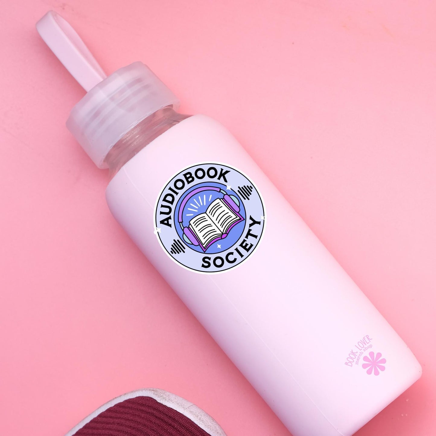 Audiobook Society Stickers / Bookish Stickers / Book Lover Gift / Bookish Merch / Kindle Sticker / Smut Reader / Reading Lover / E-Reader