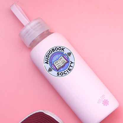 Audiobook Society Stickers / Bookish Stickers / Book Lover Gift / Bookish Merch / Kindle Sticker / Smut Reader / Reading Lover / E-Reader