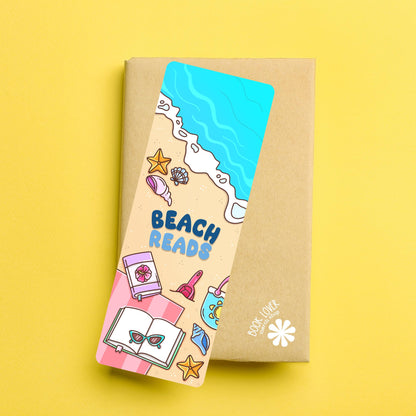Beach Reads Bookmark / Summer Bookish Bookmark / Book Lover Gift / Bookish Merch / Reading Lover