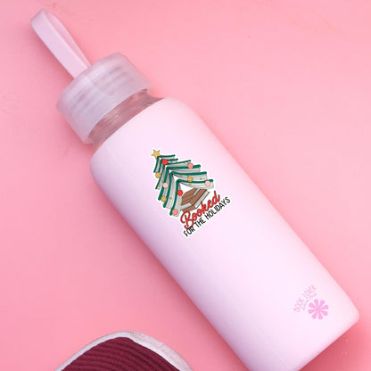 Booked For the Holidays Stickers / Christmas Bookish Stickers / Book Lover Gift / Bookish Merch / Kindle Sticker / Smut Reader