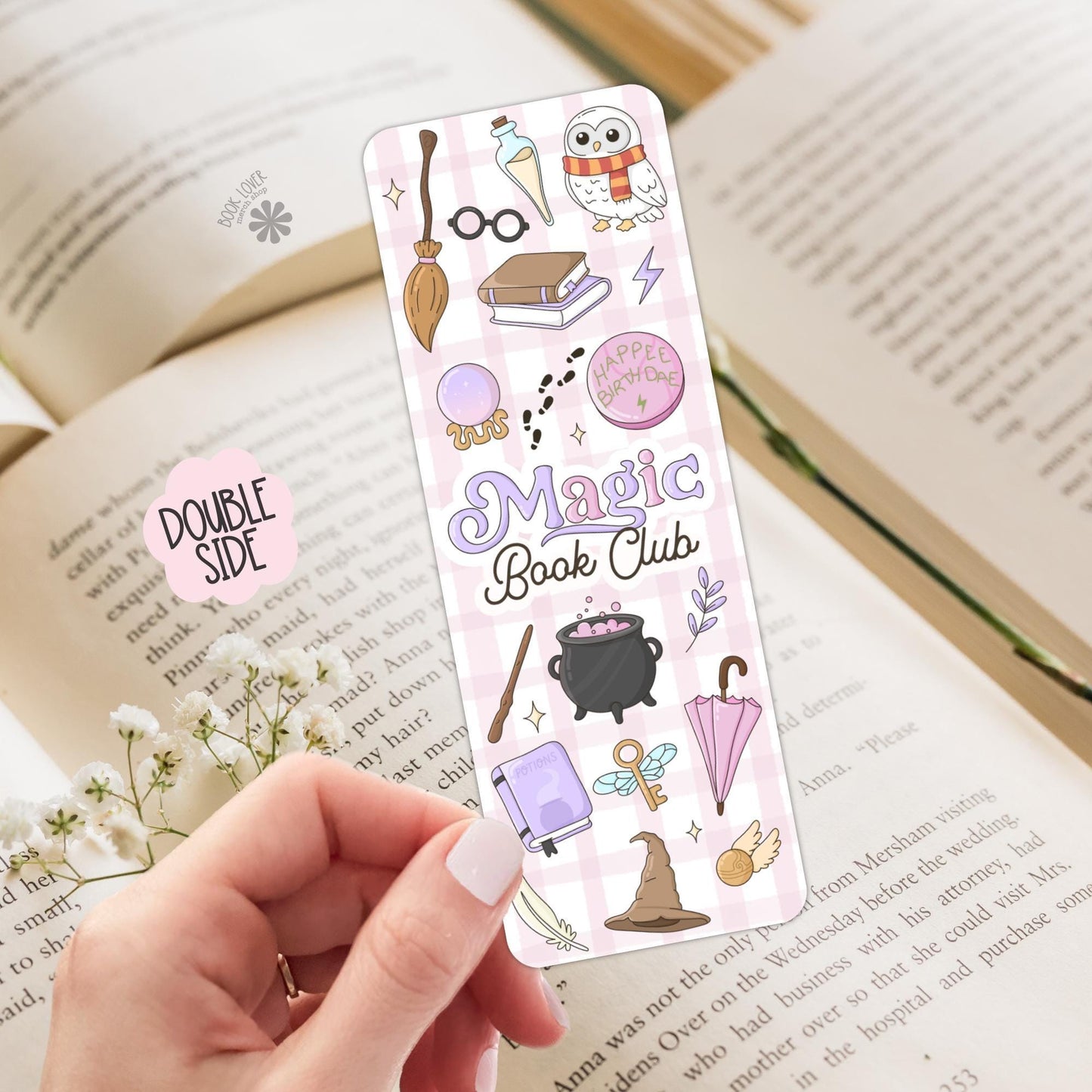 Magic is Real Bookish Bookmark / Magical Bookish Bookmark / Book Lover Gift / Bookish Merch / Smut Reader / Reading Lover