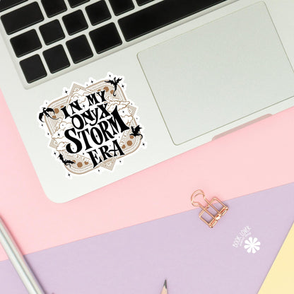 In My Onyx Storm Era Stickers / Bookish Stickers / Book Lover Gift / Bookish Merch / Kindle Sticker / Smut Reader / Reading Lover / E-Reader