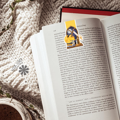 Sleepy Little Book Dragon Magnetic Bookmark / Bookish Bookmark / Book Lover Gift / Bookish Merch / Fantasy Reader / Reading Lover