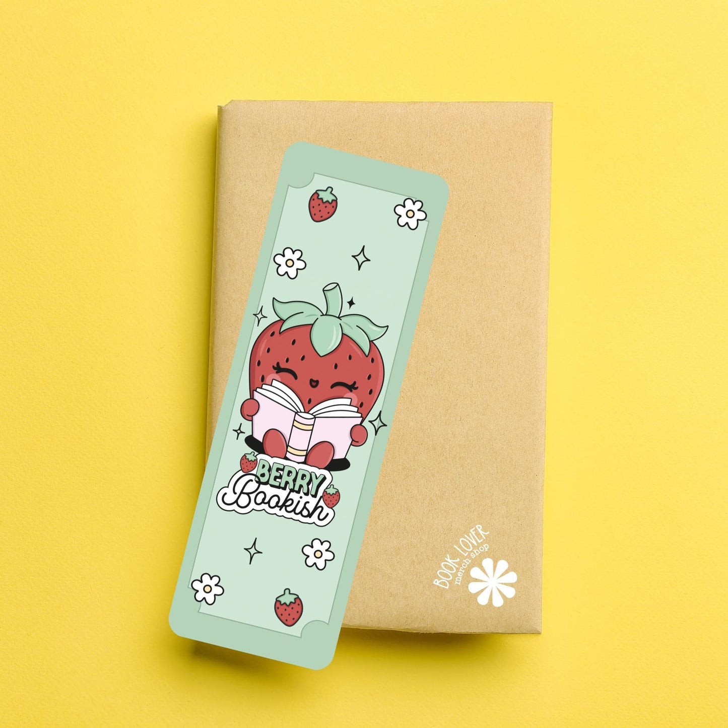 Berry Bookish Bookmark / Strawberry Bookish Bookmark / Book Lover Gift / Bookish Merch / Smut Reader / Reading Lover