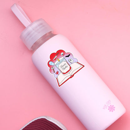 Horror Reader Book Stickers / Bookish Stickers / Book Lover Gift / Bookish Merch / Kindle Sticker / Halloween Reader / Reading Lover