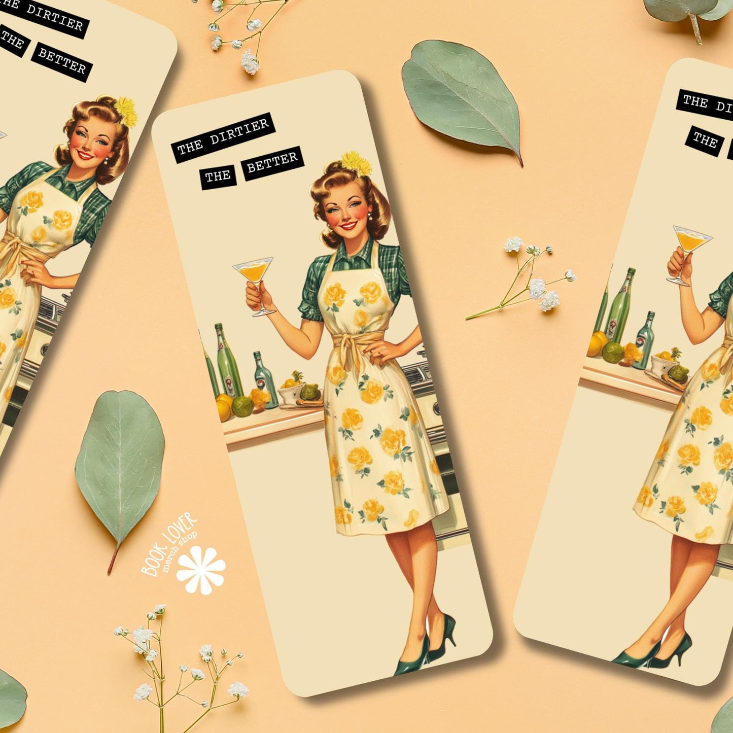 The Dirtier The Better Bookmark / Bookish Bookmark / Book Lover Gift / Bookish Merch / Smut Reader / Reading Lover