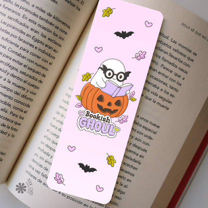 Bookish Ghoul Bookmark / Halloween Ghost Bookish Bookmark / Book Lover Gift / Bookish Merch / Smut Reader / Reading Lover
