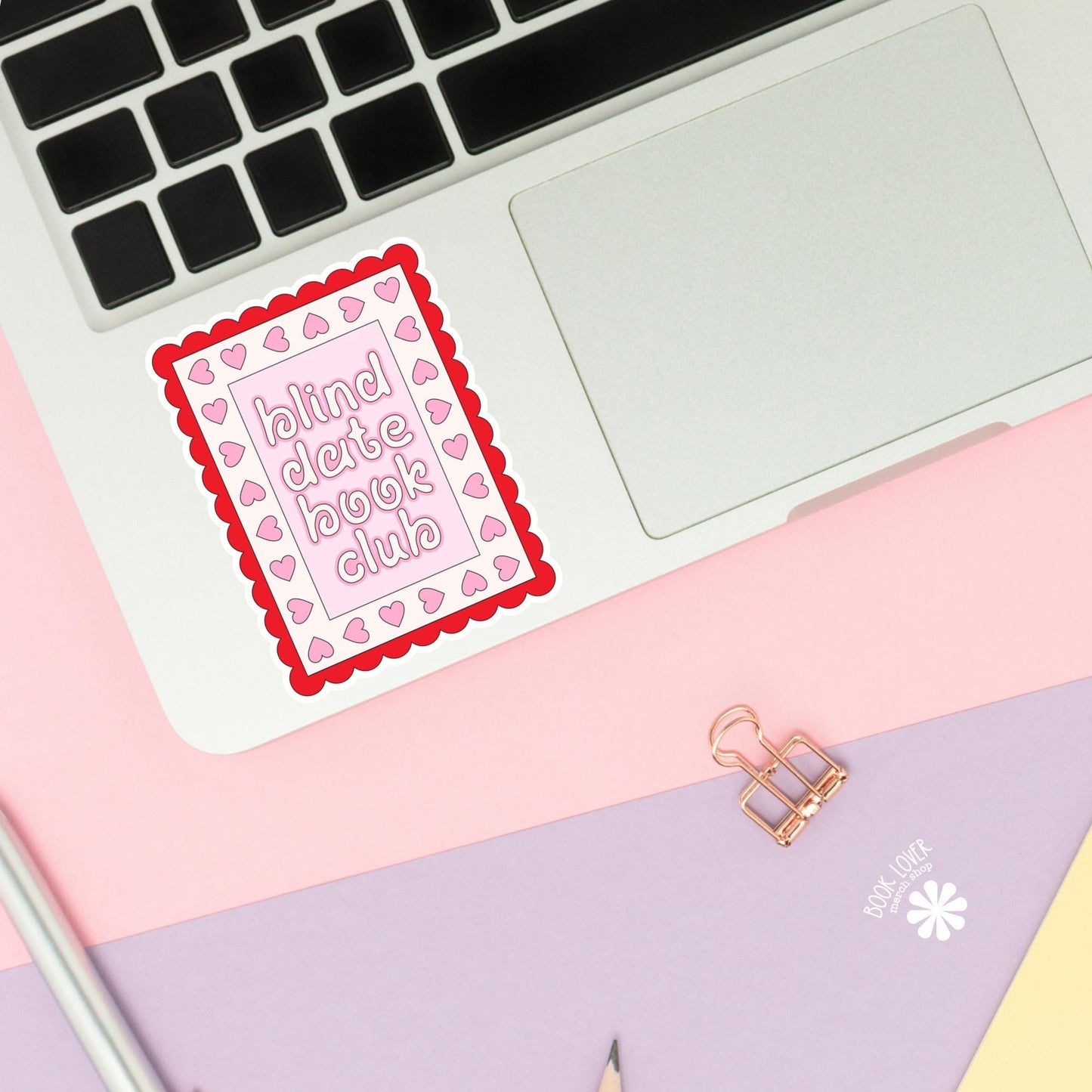 Blind Date Book Club Stickers / Bookish Stickers / Book Lover Gift / Bookish Merch / Kindle Sticker / Smut Reader / Reading Lover / E-Reader