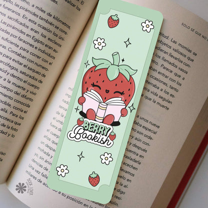 Berry Bookish Bookmark / Strawberry Bookish Bookmark / Book Lover Gift / Bookish Merch / Smut Reader / Reading Lover