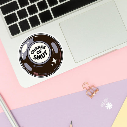 Chance of Smut Stickers / Bookish Stickers / Book Lover Gift / Bookish Merch / Kindle Sticker / Smut Reader / Reading Lover / E-Reader