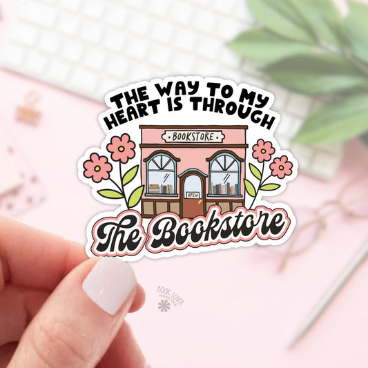 The BookStore Stickers / Bookish Stickers / Book Lover Gift / Bookish Merch / Kindle Sticker / Smut Reader / Reading Lover