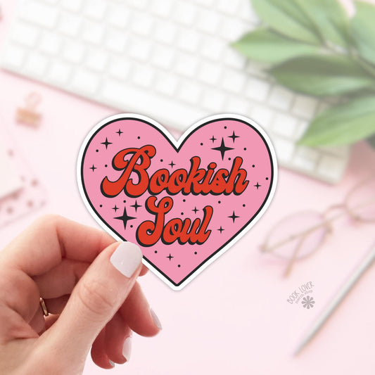 Bookish Soul Stickers / Bookish Stickers / Book Lover Gift / Bookish Merch / Kindle Sticker / Smut Reader / Reading Lover / E-Reader