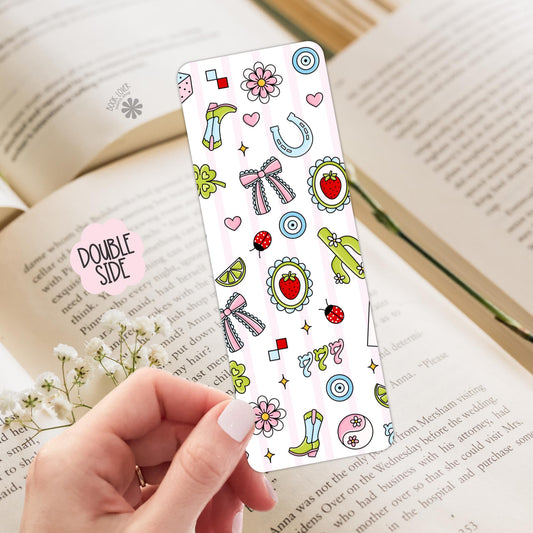 Lucky Girl Bookish Bookmark / 777 Vegas Bookish Bookmark / Book Lover Gift / Bookish Merch / Smut Reader / Reading Lover