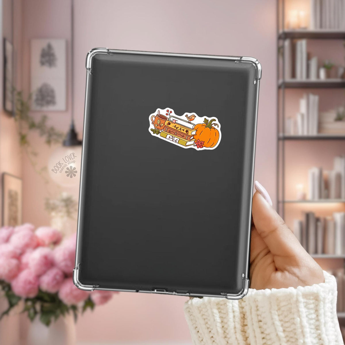 Autumn Books Sticker / Bookish Sticker / Book Lover Gift / Funny Reader Gift / Cozy Reader / Fall Reading Gift / Cozy Autumn Books