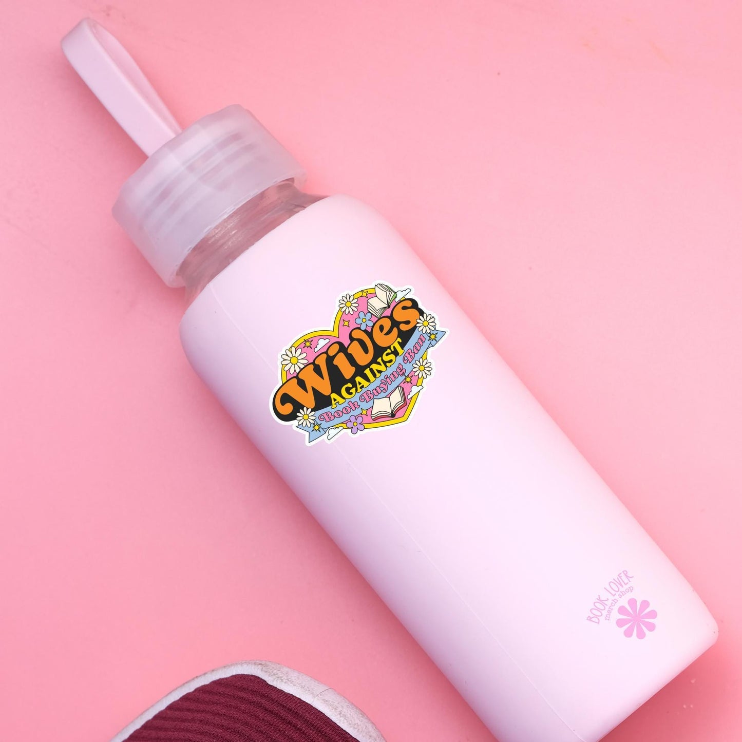 Wives Against Book Buying Ban Stickers / Bookish Stickers / Book Lover Gift / Bookish Merch / Kindle Sticker / Smut Reader / Reading Lover