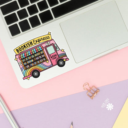 Bookish Express Bookstore Stickers / Bookish Stickers / Book Lover Gift / Bookish Merch / Kindle Sticker / Smut Reader / Reading Lover