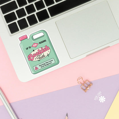 Bookish Fuel Stickers / Bookish Stickers / Book Lover Gift / Bookish Merch / Kindle Sticker / Smut Reader / Reading Lover / E-Reader