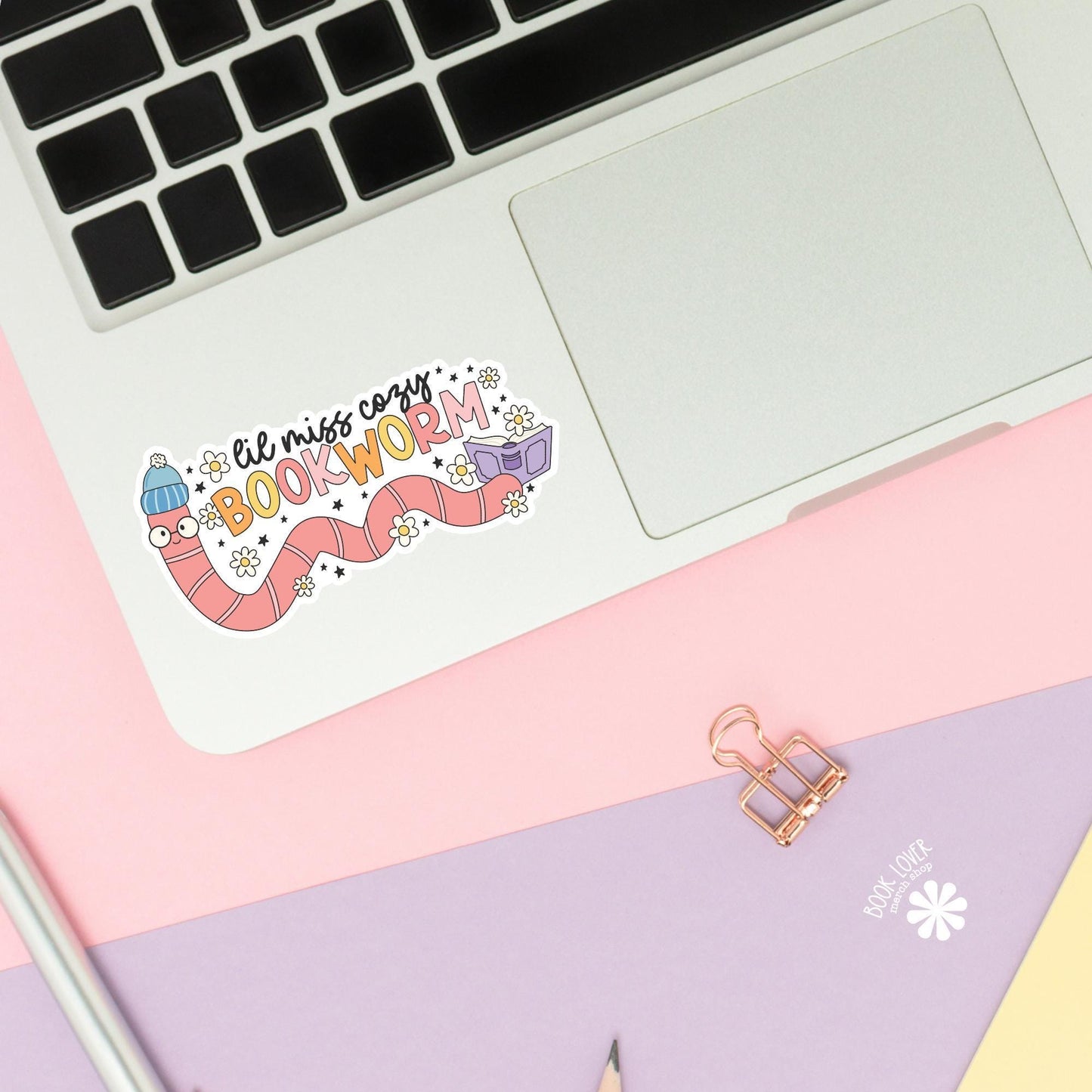 Cozy Bookworm Stickers / Bookish Stickers / Book Lover Gift / Bookish Merch / Kindle Sticker / Smut Reader / Reading Lover / E-Reader
