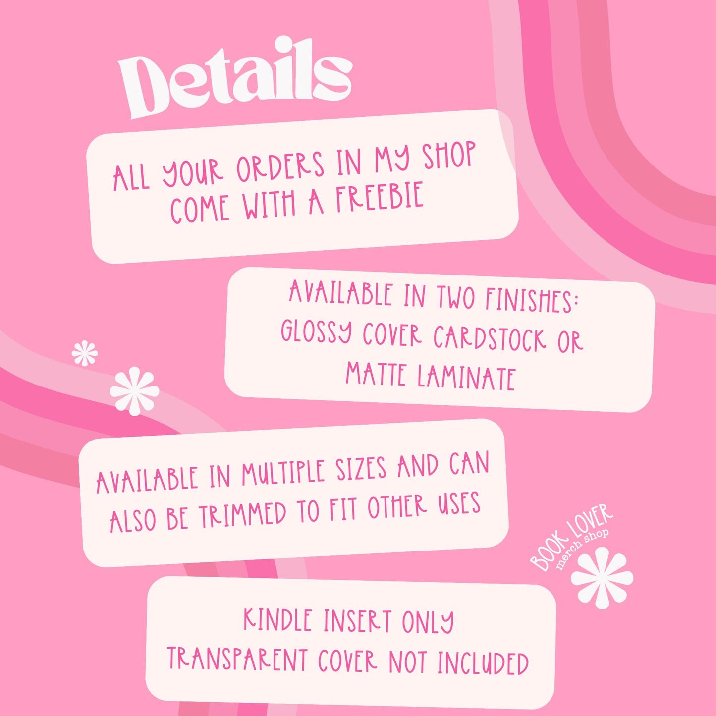 Vampire Romance Kindle Insert / Laminated Product / Bookish Kindle Insert / Book Lover Gift / Bookish Merch / Smut Reader / Reading Lover