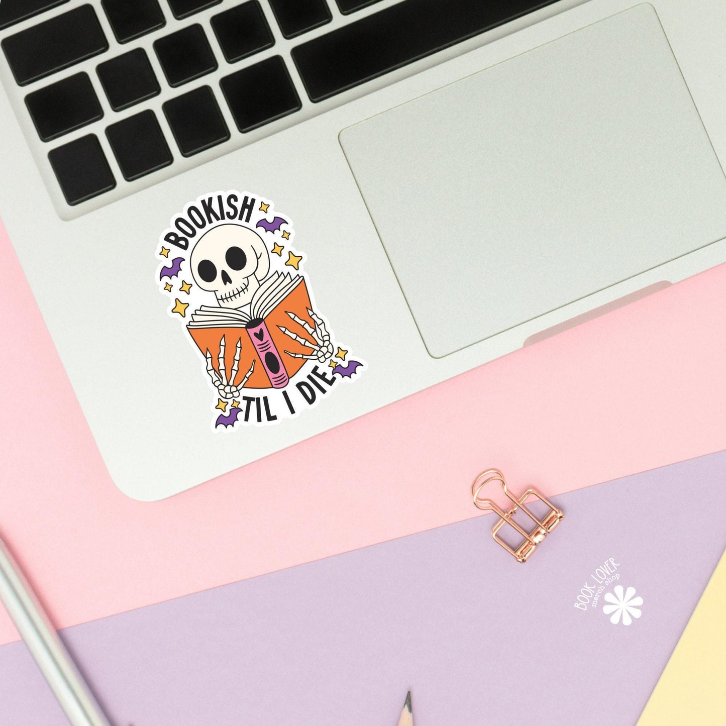 Bookish Til I Die Stickers / Bookish Stickers / Book Lover Gift / Bookish Merch / Kindle Sticker / Smut Reader / Reading Lover