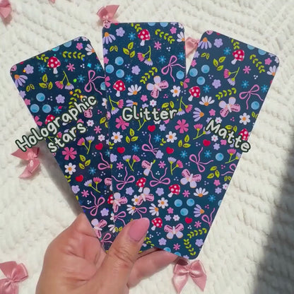 Christmas Bookshop Bookmark | Holiday Reader Gift | Double Sided